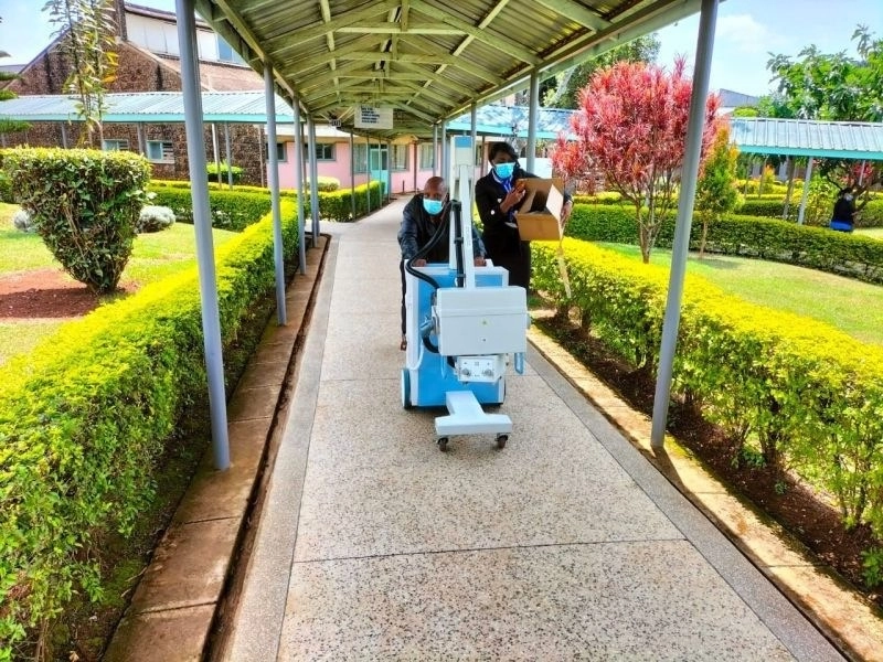 Successful installation and startup of  Mobile DR in Kenya. 