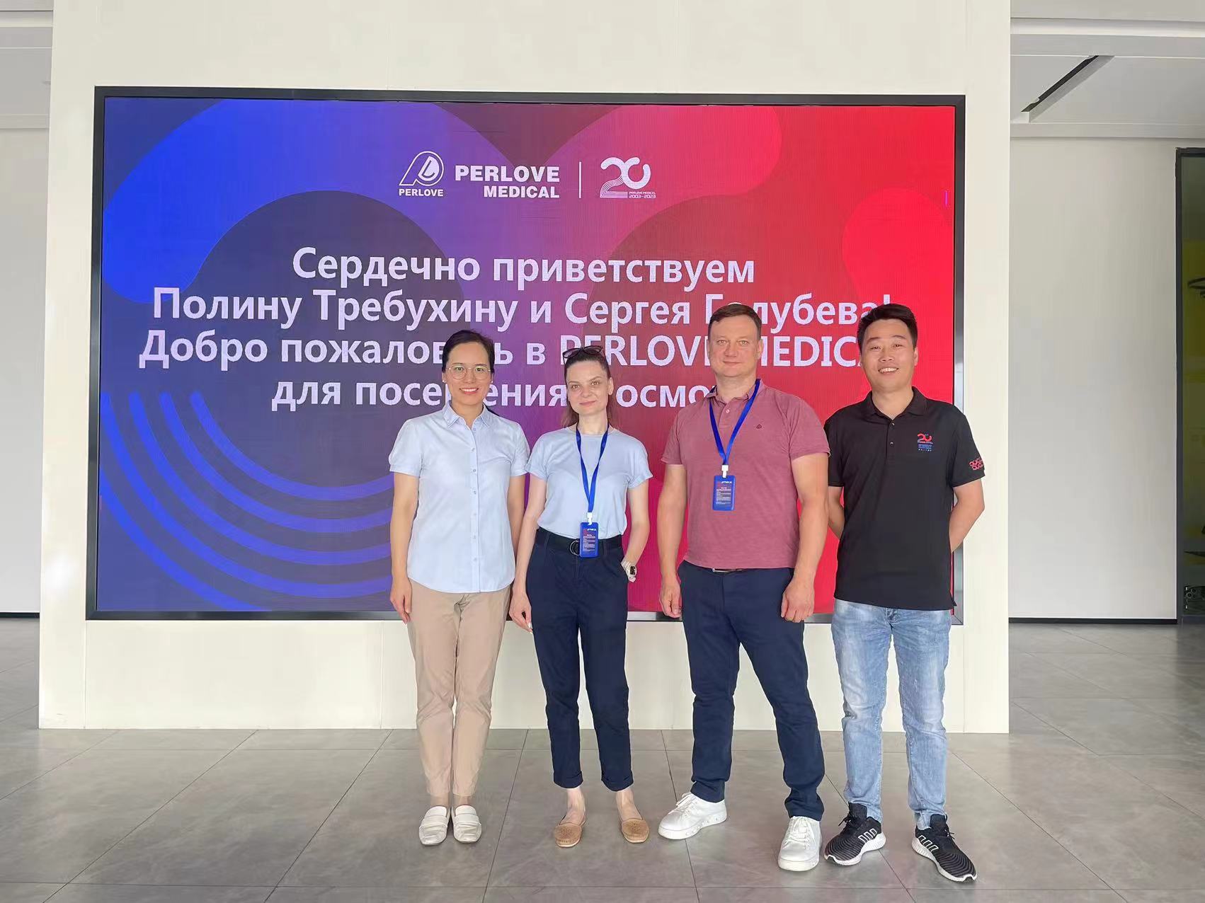 Russian Ministry of Health Delegation Visits Perlove Medical: A Healthcare Collaboration in Focus