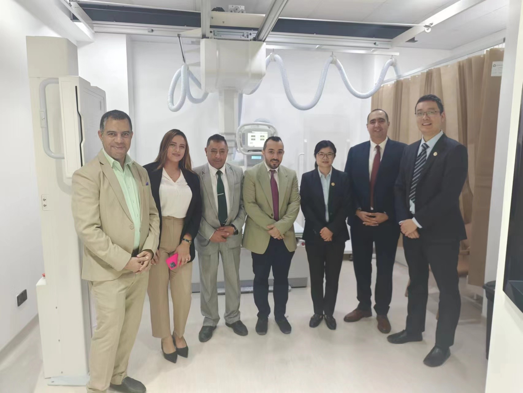 The first installation of our ceiling DR in the whole Middle East!