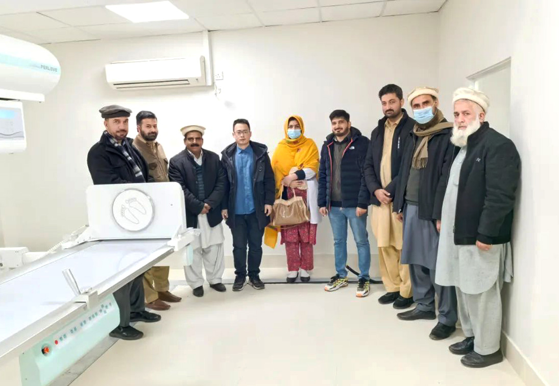 Perlove Medical's dynamic flat panel DRF successfully installed in Pakistan, Product quality proves reliability.