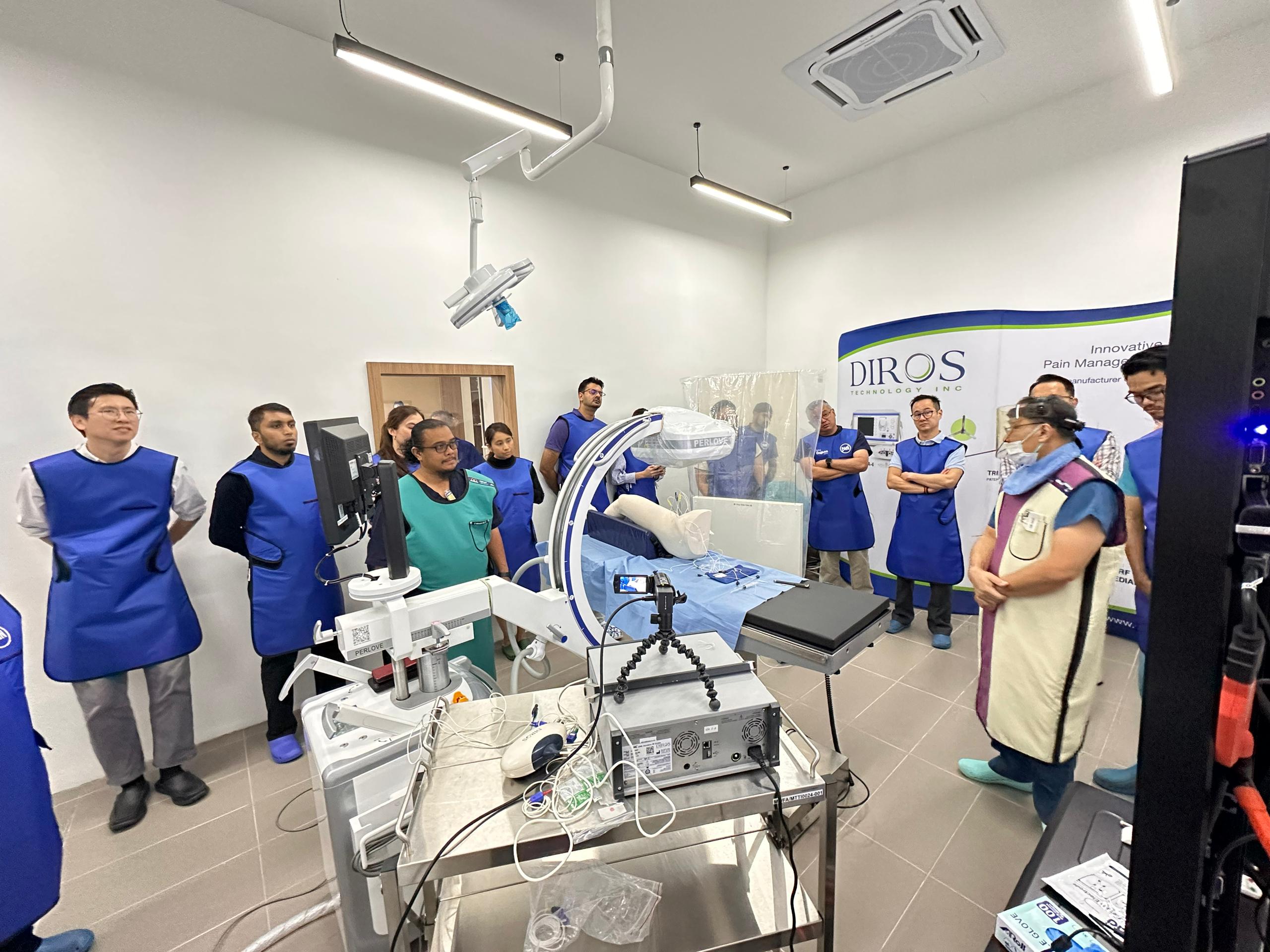 Congratulations! Our C-arm 118F has been successfully installed in Malaysia!  